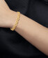 ფოტო #2 პროდუქტის Panther Link Chain Bracelet in 14k Gold