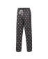 Women's Black Las Vegas Raiders Gauge Allover Print Sleep Pants