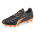 Фото #2 товара Puma King Pro 21 Firm Ground Soccer Cleats Mens Black Sneakers Athletic Shoes 10
