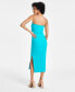 Women's Strapless Bodycon Side-Slit Midi Dress, Created for Macy's