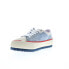 Фото #4 товара Diesel S-Principia Low W Womens Blue Canvas Lifestyle Sneakers Shoes