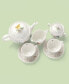 Фото #2 товара Butterfly Meadow 7-Piece Tea Set, Service for Two