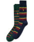 ფოტო #1 პროდუქტის Men's 2-Pk. Repp Striped Socks