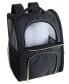 ფოტო #7 პროდუქტის Soft Sided Multi-Entry Collapsible Travel Pet Carrier Backpack With Removable Lining