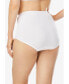 ფოტო #2 პროდუქტის Plus Size Stretch Cotton Brief 5-Pack