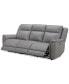 Фото #6 товара Addyson 88" 3-Pc. Leather Sofa with 3 Zero Gravity Recliners with Power Headrests, Created for Macy's