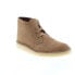 Фото #4 товара Clarks Desert Coal 26167862 Mens Brown Suede Lace Up Chukkas Boots