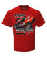 Men's Red Chase Briscoe Blister T-shirt Красный, XL - фото #3