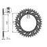 SUNSTAR Steel Yamaha rear sprocket