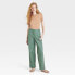 Фото #2 товара Women's Mid-Rise Relaxed Straight Leg Chino Pants - A New Day Olive 12