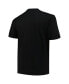 Фото #2 товара Men's Black Miami Hurricanes Big and Tall Pop T-shirt