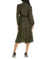 Фото #2 товара Hutch Kenny Wrap Dress Women's Green Xs