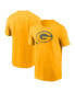 Фото #1 товара Men's Gold Green Green Bay Packers Faded Essential T-Shirt