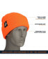 Фото #3 товара Men's Four Layered Soft Acrylic Knit Winter Beanie Fat Cap