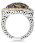 ფოტო #2 პროდუქტის Balissima by EFFY® Multi-Stone Ring in 18k Yellow Gold and Sterling Silver (3-1/4 ct. t.w.)