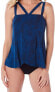 Фото #1 товара Magicsuit Women's 183783 Jeans Michelle Underwire Tankini Top Swimwear Size 10