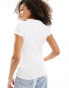 Фото #4 товара BOSS crop tee in white