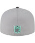 Фото #4 товара Men's Gray, Graphite Las Vegas Raiders Aqua Pop 59FIFTY Fitted Hat