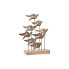 Фото #1 товара Декор DKD Home Decor Алюминий древесина акации птицы (27 x 9,5 x 33 cm)