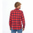 Рубашка Hurley Portland Organic Багровый красный