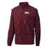 Фото #5 товара Puma Parquet Warm Up Full Zip Jacket Mens Burgundy Casual Athletic Outerwear 599