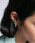 Silver dangling earrings with zircons Trend 9130E000-39