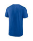 ფოტო #4 პროდუქტის Men's Royal Texas Rangers 2023 Postseason Locker Room T-shirt