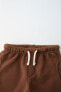 Фото #11 товара Комплект из толстовки и брюк из мягкой ткани ZARA