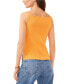 Фото #2 товара Women's Ribbed Sleeveless Sweater Tank Top