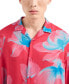 Фото #3 товара Men's Boxy-Fit Floral Shirt
