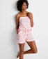 Women's 2-Pc. Sleeveless Linen Pajamas Set, Created for Macy's