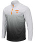 Men's Gray Tennessee Volunteers Magic Team Logo Quarter-Zip Jacket