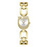 Золотые женские наручные часы Guess GIA 22 мм GW0683L2 - фото #1