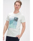 Men's Modern Print Fitted Admission T-shirt