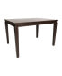 Фото #1 товара Hayden Wooden Dining Table With Tapered Legs