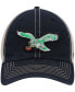 Men's Black, Natural Philadelphia Eagles Legacy Trawler Trucker Clean Up Snapback Hat