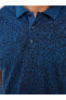 Фото #12 товара Polo Yaka Kısa Kollu Desenli Erkek Tişört