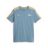 Фото #1 товара Puma X Pl Mt7 Logo Crew Neck Short Sleeve T-Shirt Mens Blue Casual Tops 62101902