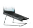 R-Go Steel Office Laptop Stand - silver - Silver - Steel - 25.4 cm (10") - 55.9 cm (22") - 5 kg - 250 mm