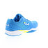 Фото #8 товара Fila Volley Zone 1PM00595-424 Mens Blue Canvas Lifestyle Sneakers Shoes 7