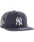 Фото #1 товара Men's Navy New York Yankees 1996 World Series Sure Shot Captain Snapback Hat