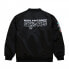 Фото #2 товара Mitchell & Ness Lightweight Satin Bomber San Antonio Spurs M Jacket SJKT6599-SASYYPPPBLCK