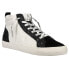 Фото #3 товара Vintage Havana Lester Glitter High Top Lace Up Womens White Sneakers Casual Sho