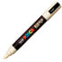 Felt-tip pens POSCA PC-5M Ivory (6 Pieces) (6 Units)