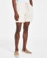 ფოტო #4 პროდუქტის Men's Charlie Linen Pull-On Shorts, Created for Macy's