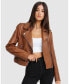 Фото #1 товара Women Just Friends Leather Jacket
