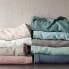 Фото #3 товара Twin Textured Cotton Blanket Ivory