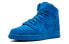 Фото #3 товара Jordan Air Jordan 1 Retro Blue Suede 高帮 复古篮球鞋 GS 蓝色 / Кроссовки Jordan Air Jordan 705300-404