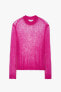 Open-knit wool blend sweater - limited edition