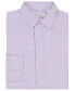 Фото #1 товара Big Boys Long Sleeve Stretch Hounds Tooth Print Dress Shirt